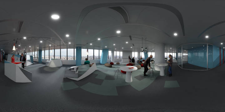 Visite virtuelle espace coworking Accor